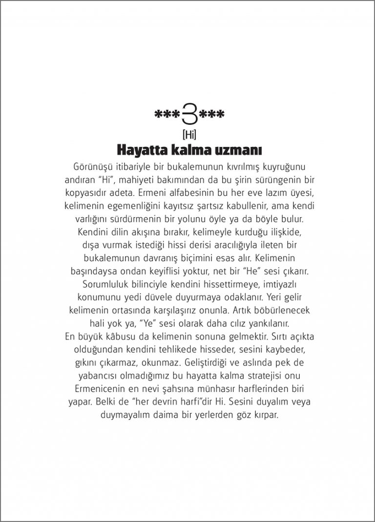 Harfli Defter - Ermenice (Küçük Boy)