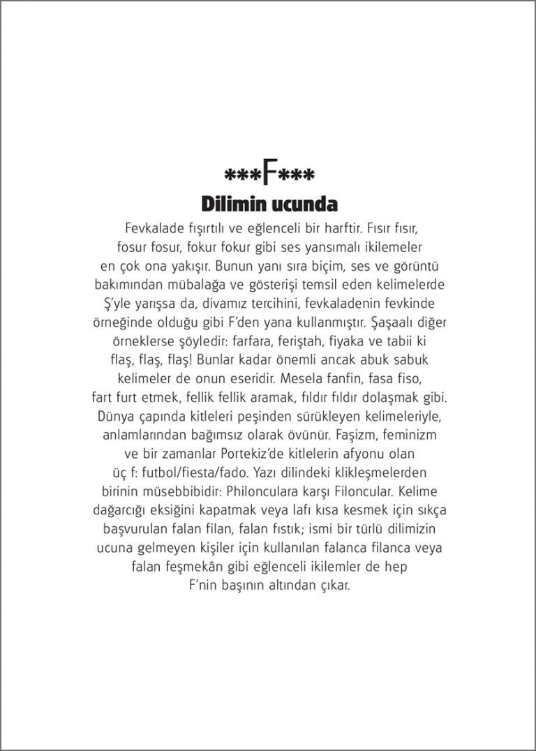 Harfli Defter - Türkçe (Büyük Boy)